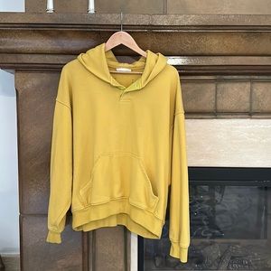 Fear of God yellow hoodie